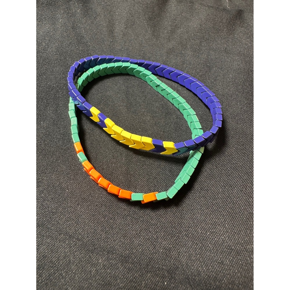 Roxanne Assoulin Color Therapy Tila Bead Stretch Bracelet Set NWT Nordstrom
